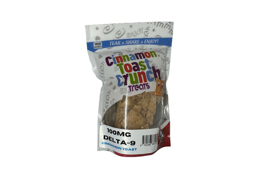 100mg Delta 9 Cinnamon Toast Crunch Treats