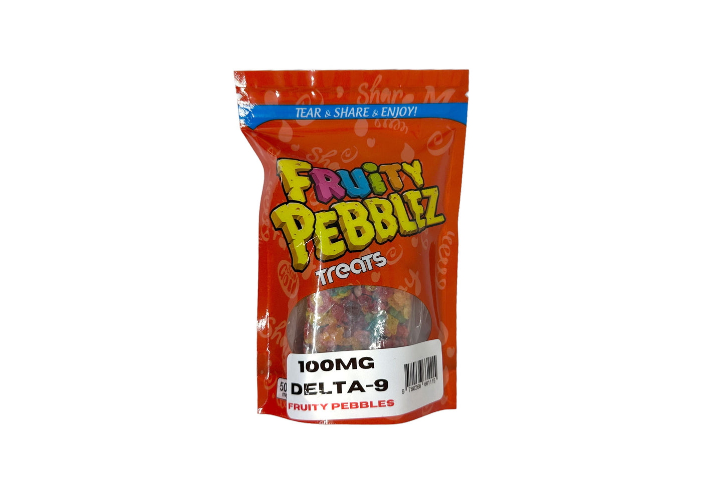 100mg Delta 9 Fruity Pebbles Treats