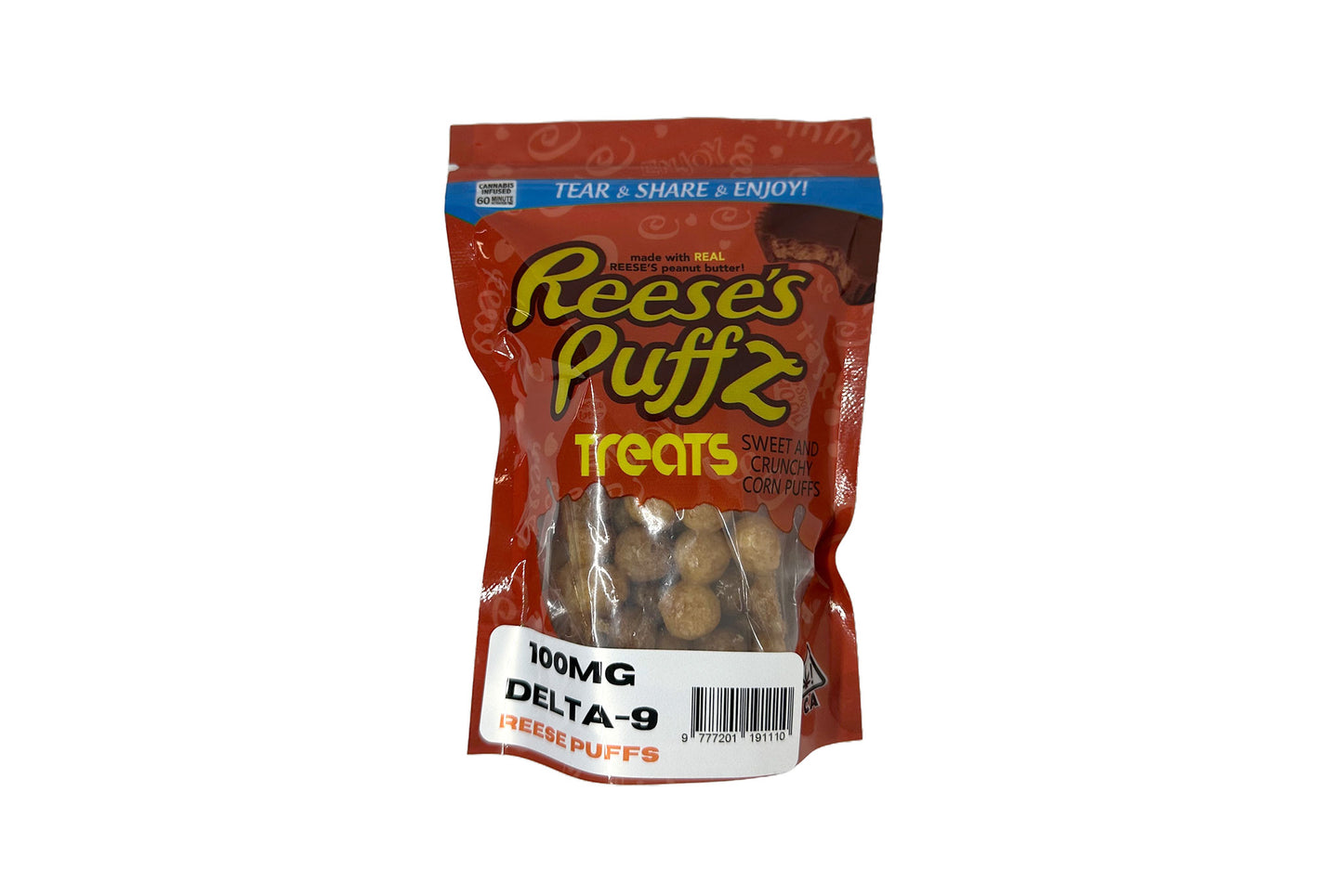 100mg Delta 9 Reese's Puffz Treats