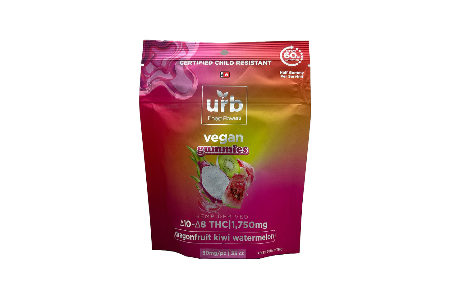 1,750mg Vegan Gummies - 35ct